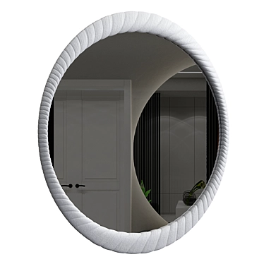 Timeless Wall Accent Mirror 3D model image 1 