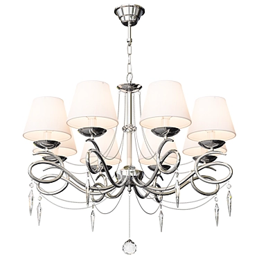 Elegant Freya Haley Chandelier 3D model image 1 