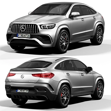 AMG GLE63 S Coupe Model 3D model image 1 