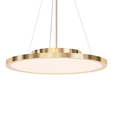 Elegance embodied: Pullman Chandelier 3D model image 1 