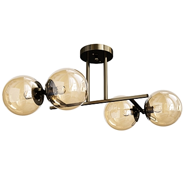 Sleek Modern Arte Lamp Ornella 3D model image 1 