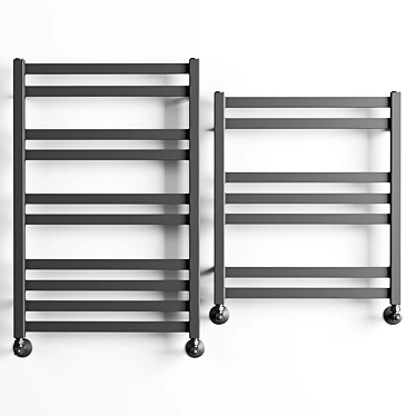 Lemark Bellario П10 Towel Rail 3D model image 1 