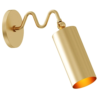 Modern Elegance Bea Wall Sconce 3D model image 1 