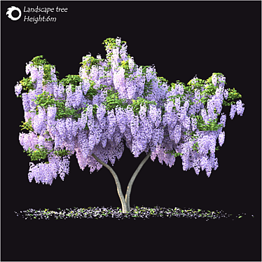 2021 Landscape Tree Model: 5m 3D model image 1 