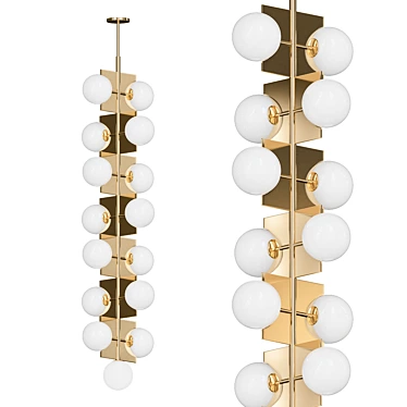 PLOSER Chandelier by Imperiumloft 3D model image 1 