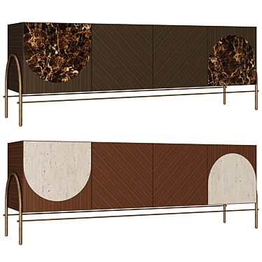 ALMA L Identity Collection Nightstand 3D model image 1 