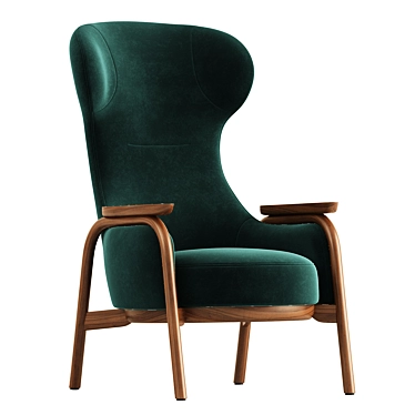 Wittmann VUELTA High Back Armchair 3D model image 1 