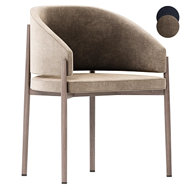 Modern Frank Chair Design 3D model image 1 