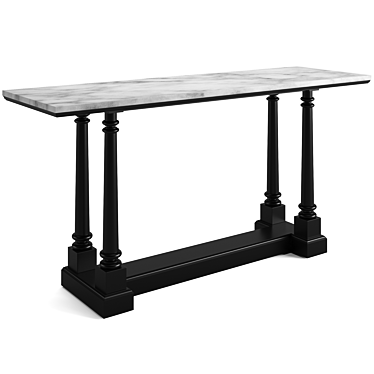 Elegant Eichholtz Walford Console Table 3D model image 1 