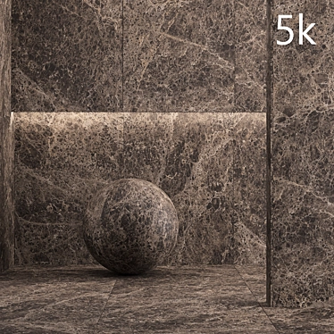 Laminam Emperador Extra: 5K Texture Pack 3D model image 1 