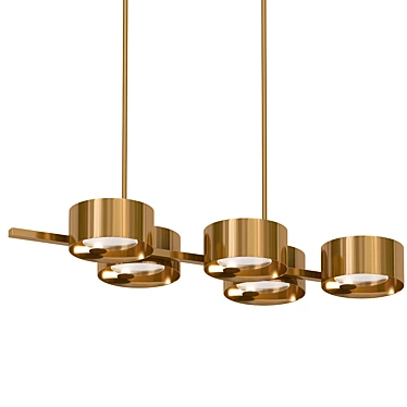 Industrial Sound OR6 Suspension Lamp 3D model image 1 
