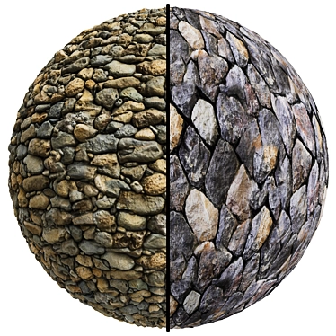 Urban Stone Inc Stone Texture 3D model image 1 