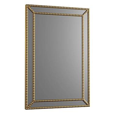 Sleek Waverly Mirror 3D model image 1 