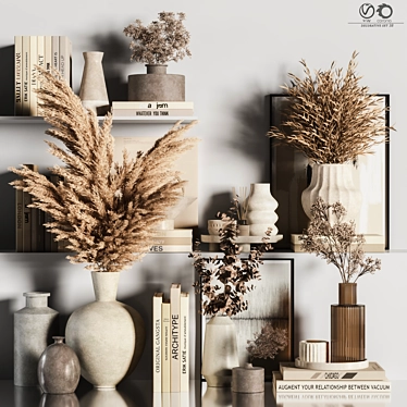 Elegant Decorative Set for Renders 3D model image 1 