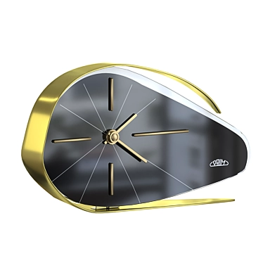 Vintage Table Clock by PRIM 3D model image 1 