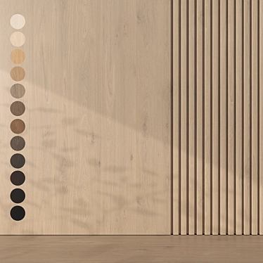  Seamless Oak Textures Collection 3D model image 1 