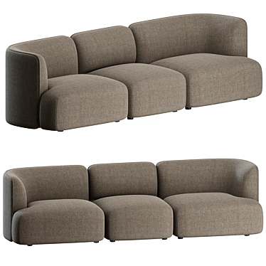 Wendelbo Panorama Modular Sofa 02 3D model image 1 