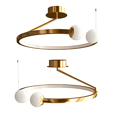 BEGGA Design Lamp Ø 50 cm 3D model image 1 