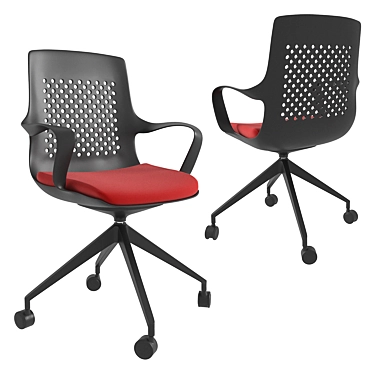 Modern Office Chair - Tara 3D model image 1 