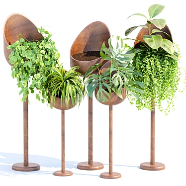 Modern Indoor Plants Collection 132 3D model image 1 