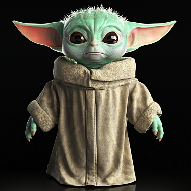 Star Wars Grogu Premium 3D Model 3D model image 1 