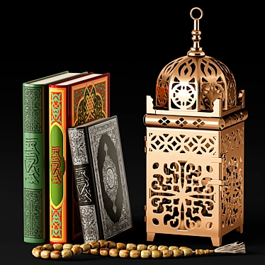 Islamic Decor Set: Unique Designs 3D model image 1 