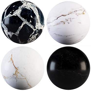 Luxury Marble Texture Collection 3D model image 1 