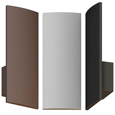 Modern Classic Sonneman Pannelo Sconce 3D model image 1 