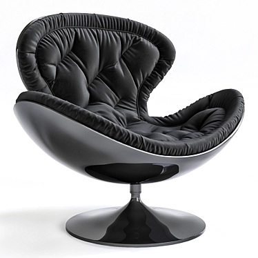 Futuristic Jetsons Armchair 3D Model 3D model image 1 