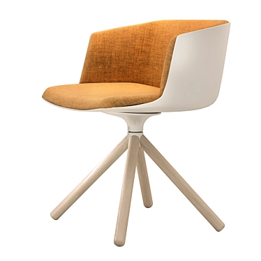 Versatile Cut Chair Collection 3D model image 1 