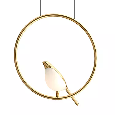 Modern Minimalist Design Nomi Lamp 3D model image 1 