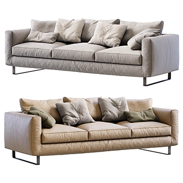 Elegant 2013 Sofa Set 3D model image 1 