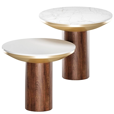 Wooden coffee table LaLume