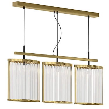 STILIO LONG Chandelier by ImperiumLoft 3D model image 1 
