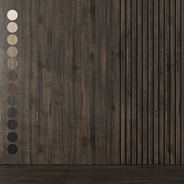 Oak Textures Variety Pack 3D model image 1 