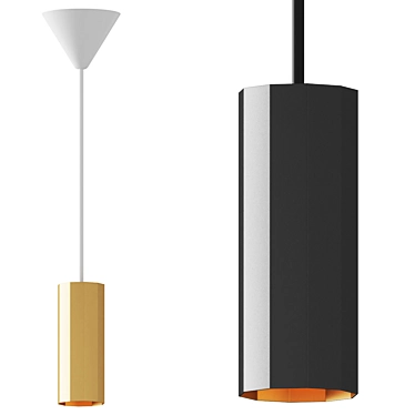  Stylish Alanis Pendant Light 3D model image 1 