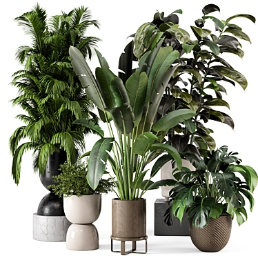 Ferm Living Bau Pot Plants 3D model image 1 