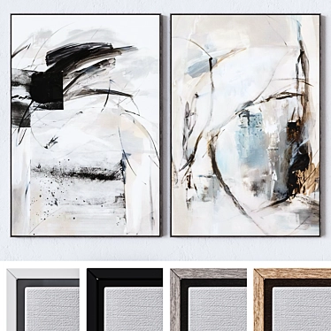 Large Wall Art Set | Downloadable 3D model image 1 