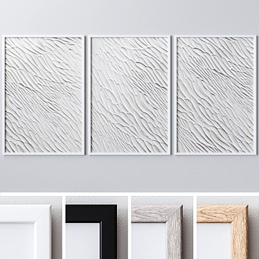 Large Wall Art Set: 2085 3D model image 1 