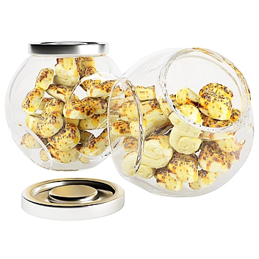 Glass jar cookies content 05