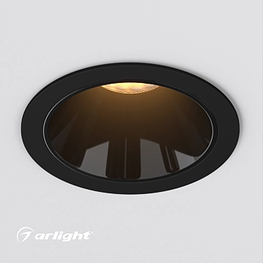 Modern Recessed Downlight 15W White 3D model image 1 