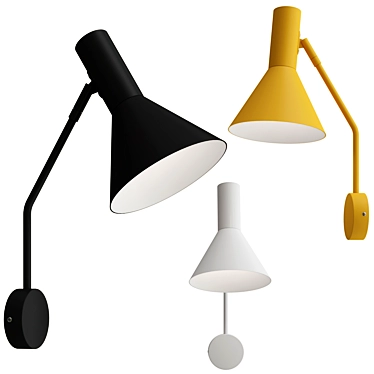 Frandsen Lyss Designer Wall Lamp 3D model image 1 
