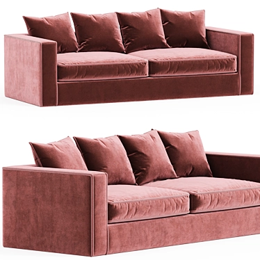 Raffaella Bio 3-Seater Sofa 3D model image 1 