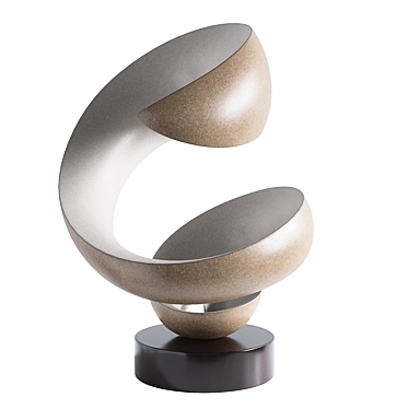 Whirlwind Abstract Sculpture by Jason Quigno 3D model image 1 