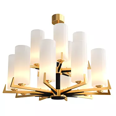 Favourite MAXIMO Hanging Chandelier 3D model image 1 