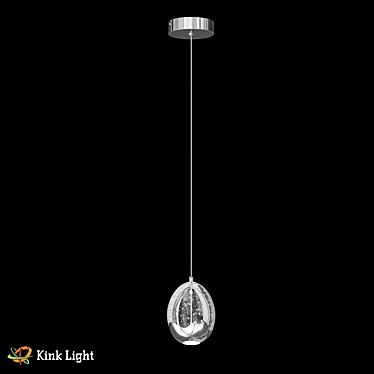 Modern LED Pendant Light Chroma 3D model image 1 