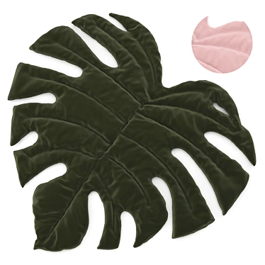 Monstera Leaf Carpet Rug 3D model image 1 