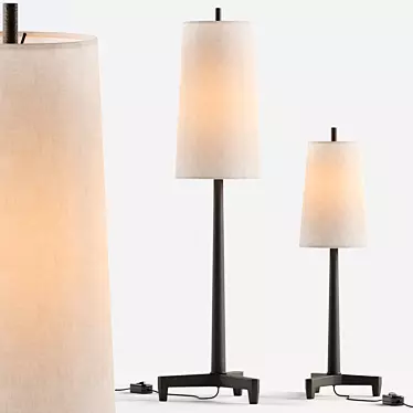 FALLON Forged-Iron Table Lamps