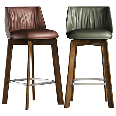 Modern Bar Stool Archibald Design 3D model image 1 