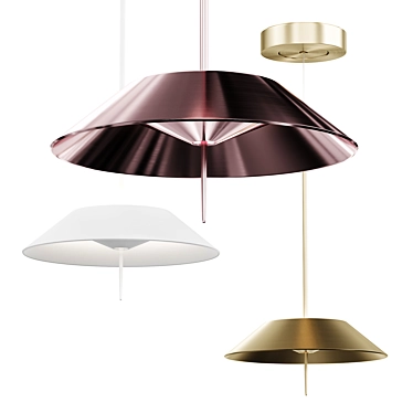 Elegant Mayfair Pendant Light 3D model image 1 